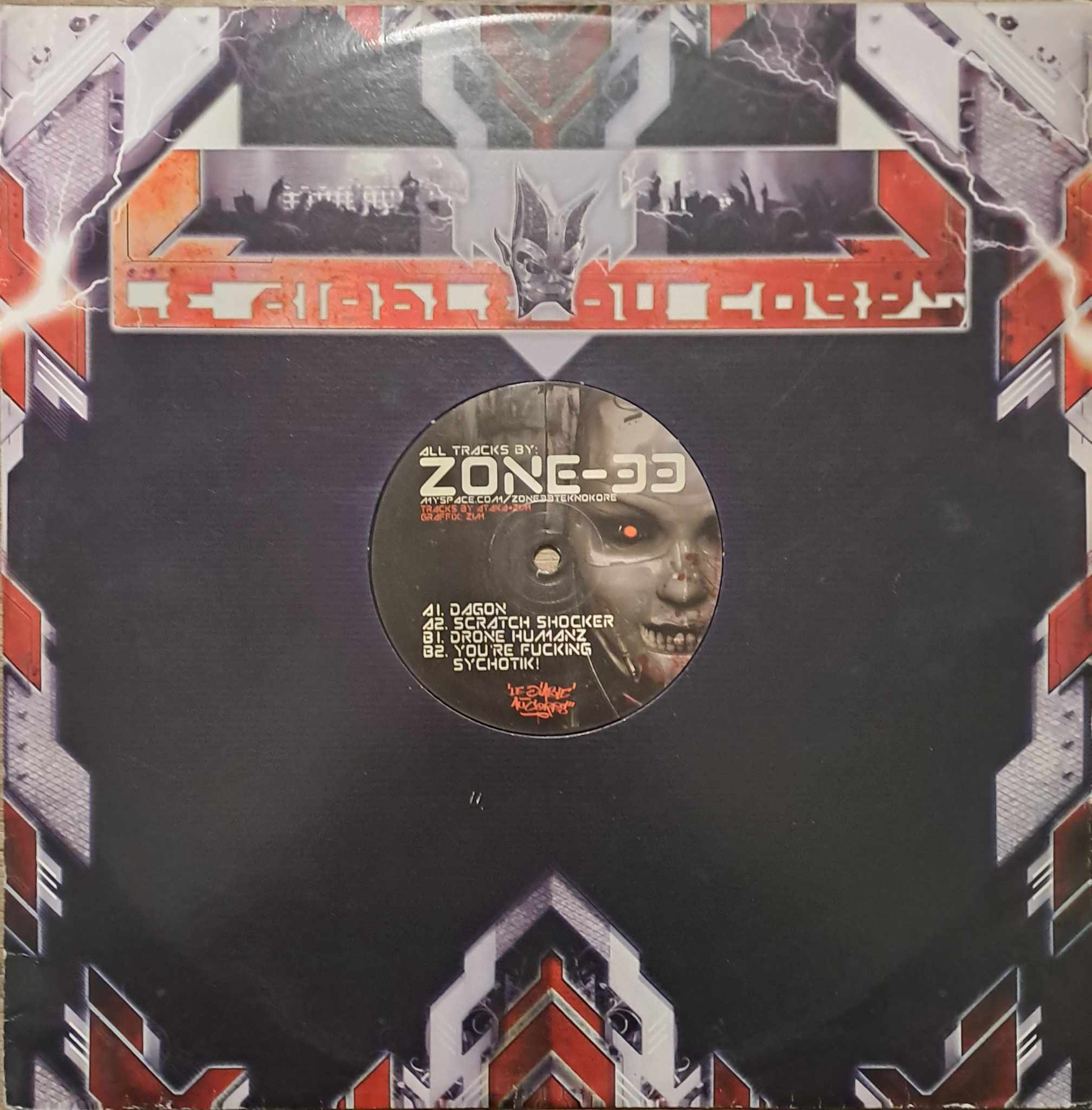 Toxic Zone 03 - vinyle freetekno